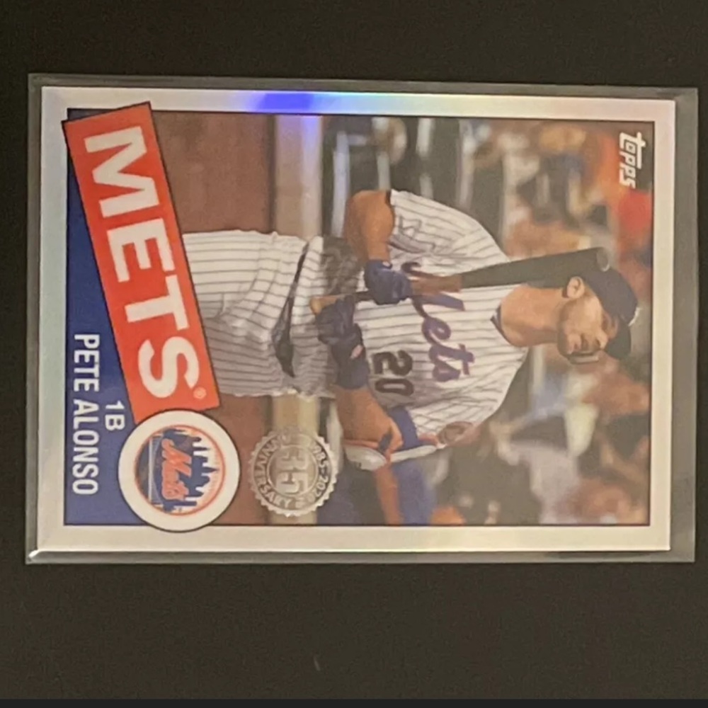 3 Card Mets LOT- Pete Alonso & Michael Conforto